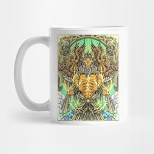 Uranus Engraving Surrealism Art Mug